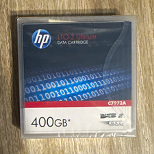 HP LTO-2 Ultrium 2 Data Cartridge 400GB C7972A Jewel Case Standard picture