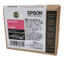 🌟Epson T5803 Magenta Ink for Epson Stylus Pro 3800 ✅️ Free Fast USPS Shipping picture