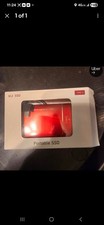 Portable External SSD M.2 USB-C Red, Supports SSD (Solid State Drive) picture