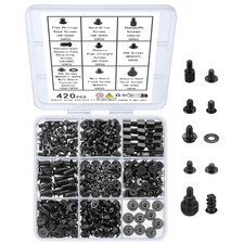 420Pcs Computer Screws, Motherboard Standoffs Kit for Motherboard Laptop picture