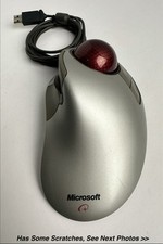 Microsoft Trackball Explorer 1.0 Mouse PS2/USB Compatible X05-87473 ( Tested ) picture