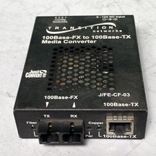 Transition Networks J/FE-CF-03 100Base-FX to 100Base-TX Media Converter -no Wire picture