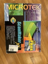 VINTAGE NOS MICROTEK SCANMAKER X6 - Color Document Flatbed Scanner picture