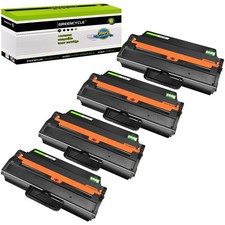 4 Pack MLT-D103L Toner fits for Samsung 103L ML-2956DN SCX-4701ND 4705ND 4726FD picture