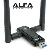 Alfa AWUS036AC 802.11ac AC1200 USB WiFi Wireless Adapter DUAL BAND dual antennas picture