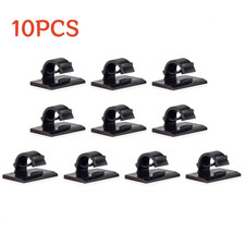 150/10PCS Clamp Wire Organizer Self-Adhesive Fixed Unmarked Wire Clip Punch-Free picture