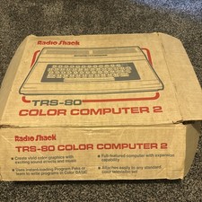 TRS-80 Color Computer 2 CoCo 2 16K Extended BASIC w/ Box Manuals Radio Shack  picture
