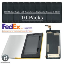 10-Packs LCD Module Display with Touch Screen Digitizer for Honeywell EDA51 picture