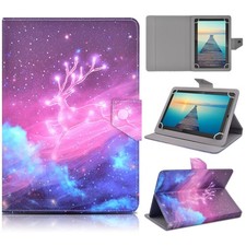 DETUOSI Universal 9.6 10 10.1 10.5 Inch 9.6-10.5 inch, Nebula powder deer picture