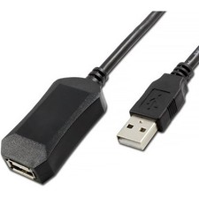 4xem 4X3202A110M 33ft 10m Usb 2.0 Active Cabl Extension Triple Shielding Clear picture