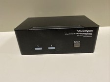 STARTECH C4E1E7ZG37F 2Port Dual USB KVM Switch USB 2.0 No Ac Adapter picture