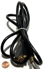 Active DisplayPort To DVI Cable - 6ft DP To DVI-I Cord - Multi-Screen Support picture