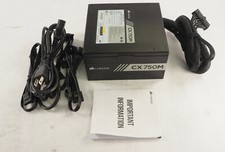 Corsair CX750M 750W 80 Plus Semi Modular (75-002019) Power Supply  picture
