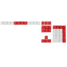 42 Key PBT Keycap Set Mechanical Numeric Keypads for Keyboard, Red White picture