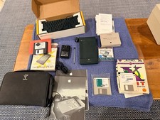 Apple Newton MessagePad 2100 bundle with keyboard and accessories picture