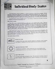 Teach Yourself By Computer Software catalog [1983]. For TRS-80 & Apple II picture
