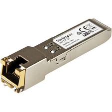 StarTech HP J8177C Compatible Gigabit RJ45 Copper SFP Transceiver Module picture