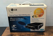 LG GE20LU10 External Super Multi DVD Rewriter. Power Cord, USB Cable picture