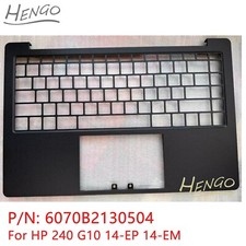 New For HP 240 G10 14-EP 14-EM Palmrest Upper Case Keyboard Cover 6070B2130504 picture