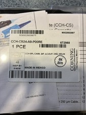 Corning CCH-CS24-A9-P00RE Type LC Duplex 24 F Pigtailed Splice Cassette OS2 picture