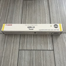 Genuine Canon  GPR-31 2802B003AB/AC Yellow Toner Cartridge New Sealed Box picture
