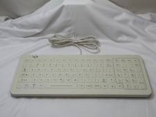 iKey SLK-101-FL-GRAY-USB, Cleanable Sealed Medical Keyboard, Excellent Condition picture