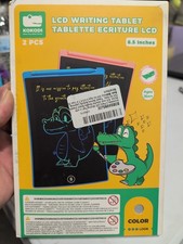 KOKODI 2 Pack LCD Writing Tablet for Kids, 8.5 Inch Colorful Doodle Board, Car T picture