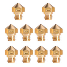 MK10 Nozzle for 3D Printer M7 Thread Brass Extruder Head Hotend Nozzle 1.75Mm Fi picture