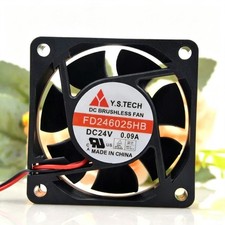 For Y.S.TECH FD246025EB 6025 60mm DC 24V 0.21A Power Inverter Axial Cooling Fan picture