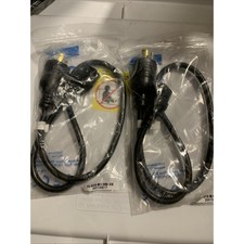 Lot Of 2 C2G 3ft Power Cords 14 AWG NEMA L5-20p To C19 - NEW - 1875W - 125V picture