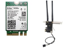 AX1650x Killer Series Desktop Wi-Fi 6 Kit | 2.4 Gbps | Bluetooth 5.2 Support | picture