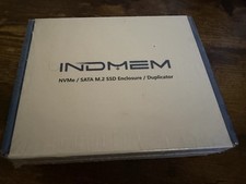 Brand New INDMEM Sata M.2 SSD Enclosure / Duplicator Device picture