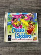 Chutes and Ladders CD-ROM PC Game Hasbro Interactive Windows 95 98 Kids Ages 4-7 picture