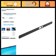 Magnetic Webcam Cover for Laptop - Slim 0.01-Inch Profile, Privacy Control, Blac picture