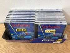 Verbatim DataLifePlus CD-R 19 Pack 650MB 74 Min Y2K Promo Vintage New Sealed picture