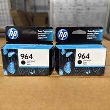 2 Pack Of Hp 964 Black/ 3JA53AL picture