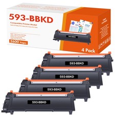 4-Pk/Pack E310 Toner Compatible For Dell E310DW E515DN E515DW E514DW 593-BBKD picture