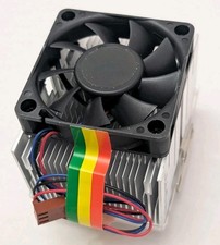 READ AMD Athlon XP 2500+ 1.83GHz Barton  Socket HEAT ZINK ONLY  & FAN  picture