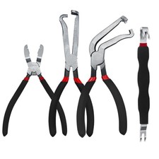 Electrical Disconnect Pliers 4Pcs Black Electrical Connector Separator Tool picture