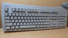 Vintage Sony KB-7923 Mechanical Keyboard Wired  P/N 175928911 picture