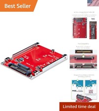 M.2 to U.3 Adapter for M.2 NVMe SSDs, PCIe M.2 Drive to 2.5inch U.3 SFF-TA-10... picture