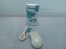 Vintage NOS Dyna Point M2DE-42P Designer Mouse PS/2 520DPI 2 button H1025 NOB picture