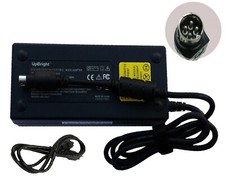 4-Pin AC Adapter For Sager Notebook Laptop PC Battery Charger Power Supply Cord picture