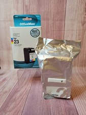 OfficeMax Remanufactured Tri-Color Ink Cartridge Replacement for HP 23 - NEW Exp picture