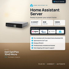 Home Assistant OS Server | 8GB RAM | 128GB SSD | Intel Quad-Core | Dell OptiPlex picture