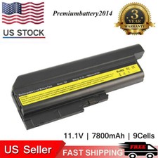 9 Cell Battery for IBM Lenovo Thinkpad T60 R500 T500 W500 SL300 SL400 40Y6797 picture