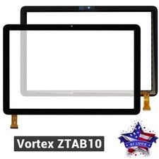 Touch Screen Digitizer Glass Sensor Replacement For Vortex ZTAB10 GY-G10612A-01 picture
