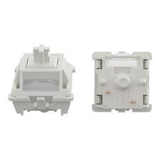 Gateron Smoothie Linear Switches,RGB LED 5 Pin White 22mm Dual-Stage Spring P... picture