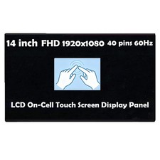 NV140FHM-T0A 14.0'' Laptop LCD Touch Screen Display Panel 1920x1080 40 Pins picture