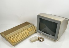 Vintage Atari 1040STFM Computer Setup w/ SC1224 Color Monitor & Mouse picture